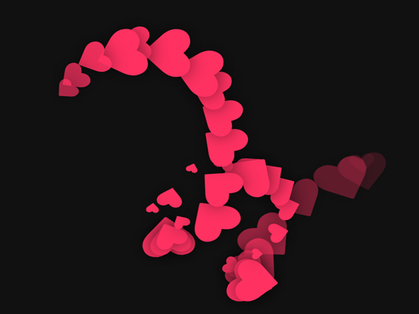 Multi-Heart-Cursor